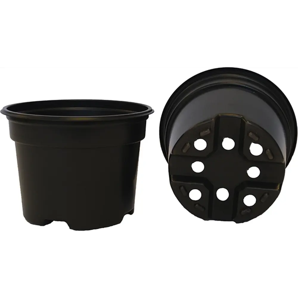 Горшок для рассады ø10 см, 0.46 л, пластик, черный Santreyd STLM-2027724