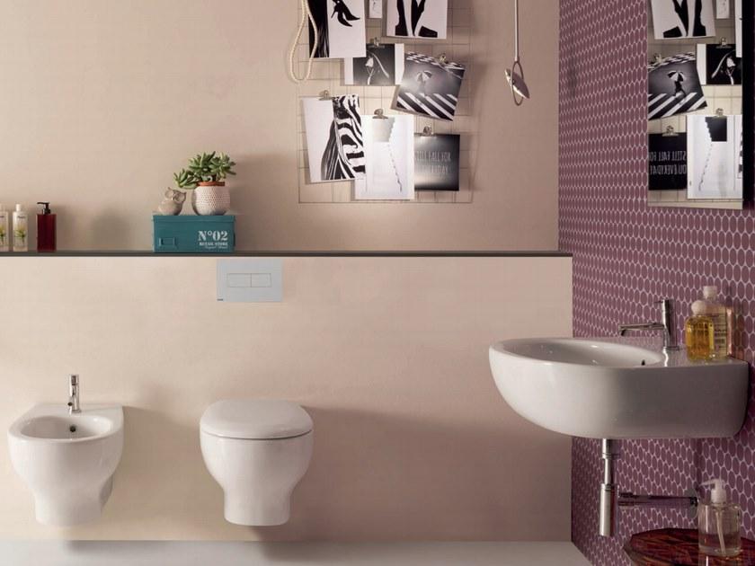 Grs03 Подвесной унитаз настенный Белый Ceramica Globo Grace Италия - Вид №2