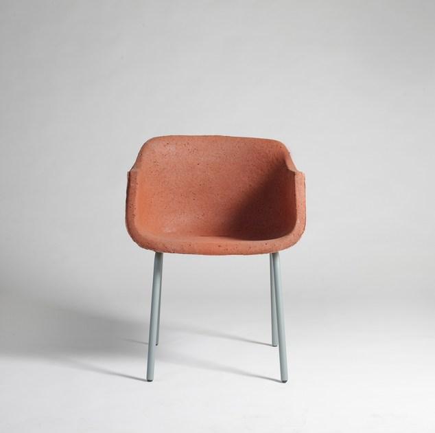 Officine Tamborrino Стул из трубчатой ​​стали и переработанной бумаги sun-id-1403575 - Вид №3