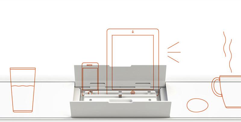 DOMUSOMNIA Оборудованный канал для кухни Easyrack kitchen flat sun-id-1418928 - Вид №5