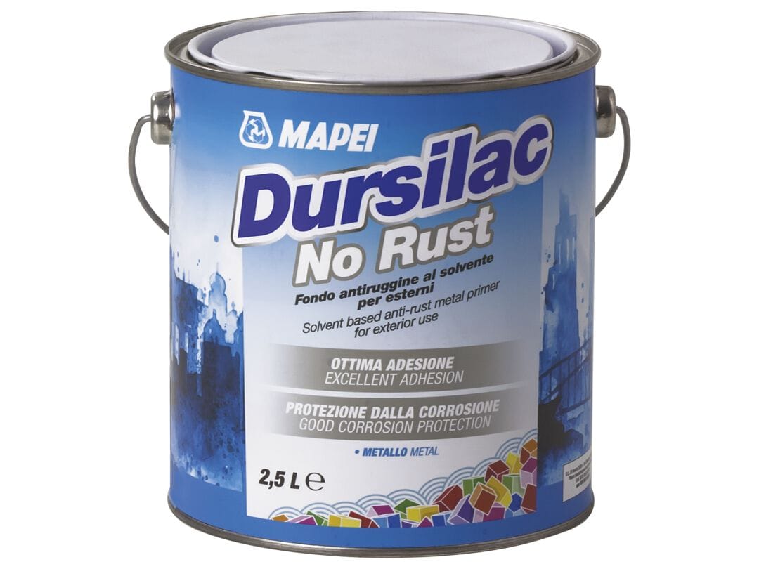 Антикоррозийное дно с растворителем MAPEI DURSILAC NO RUST ARCH-00075390 - Вид №1