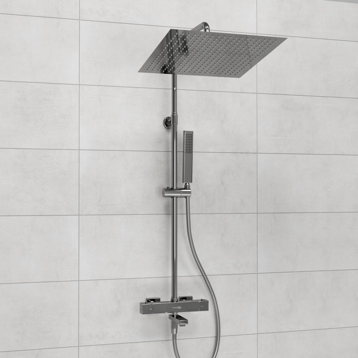 A199.119.103.087.CH Thermo Душевой комплект с термостатическим смесителем WasserKRAFT 