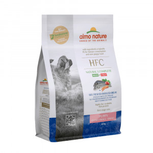 ПР0059805 Корм для щенков XS-S Puppy для карлик.и мелких пород, св.морск.рыба: окунь, лещ сух.300г Almo Nature