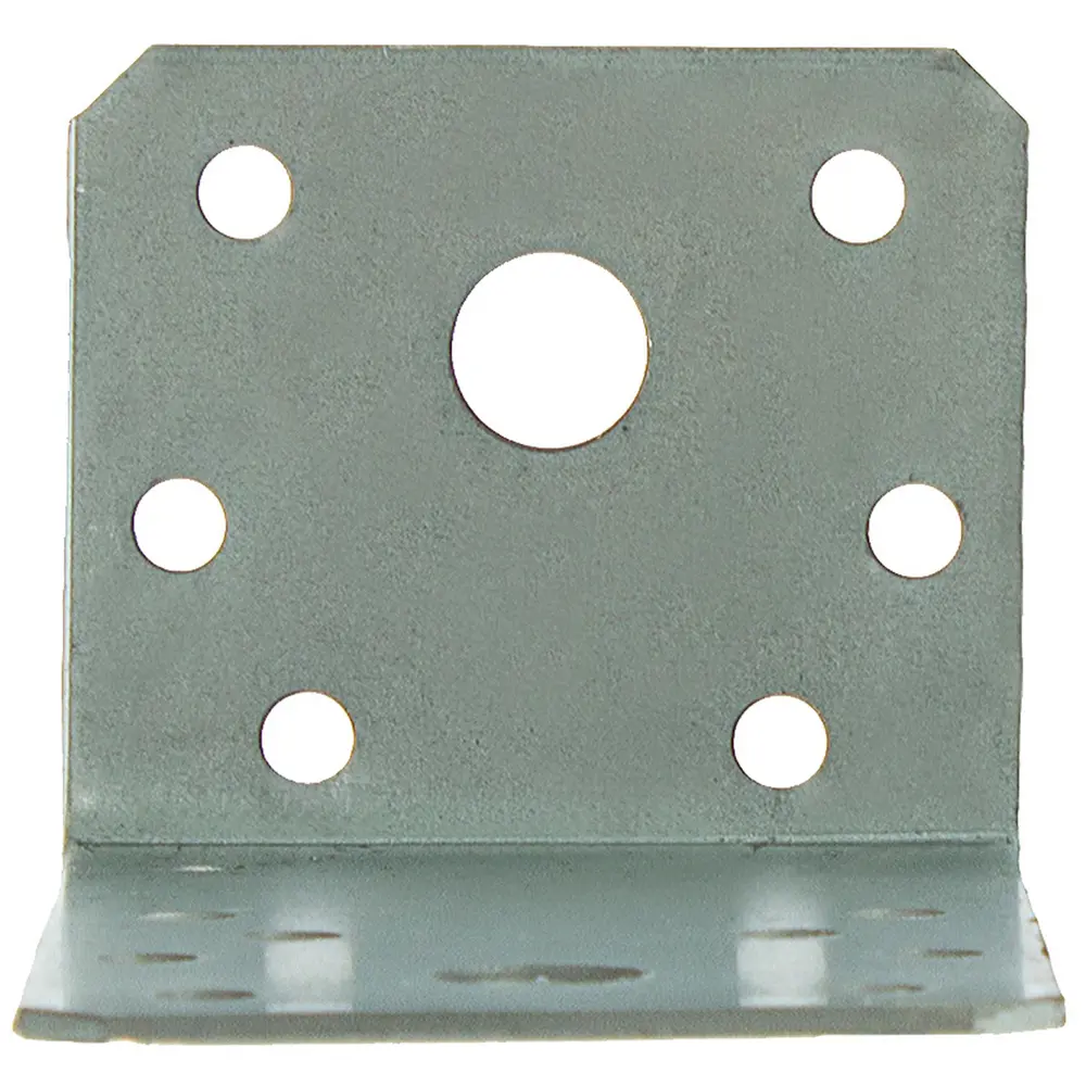 Уголок крепежный 50х55х90х2 мм цвет серый ПЕТРОТЕХ STLM-2171551 - Вид №1