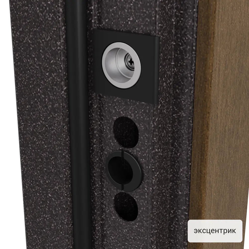 Дверь входная металлическая Страйд, 950 мм, правая, цвет летиция орех РР TOREX STLM-2160510 - Вид №6