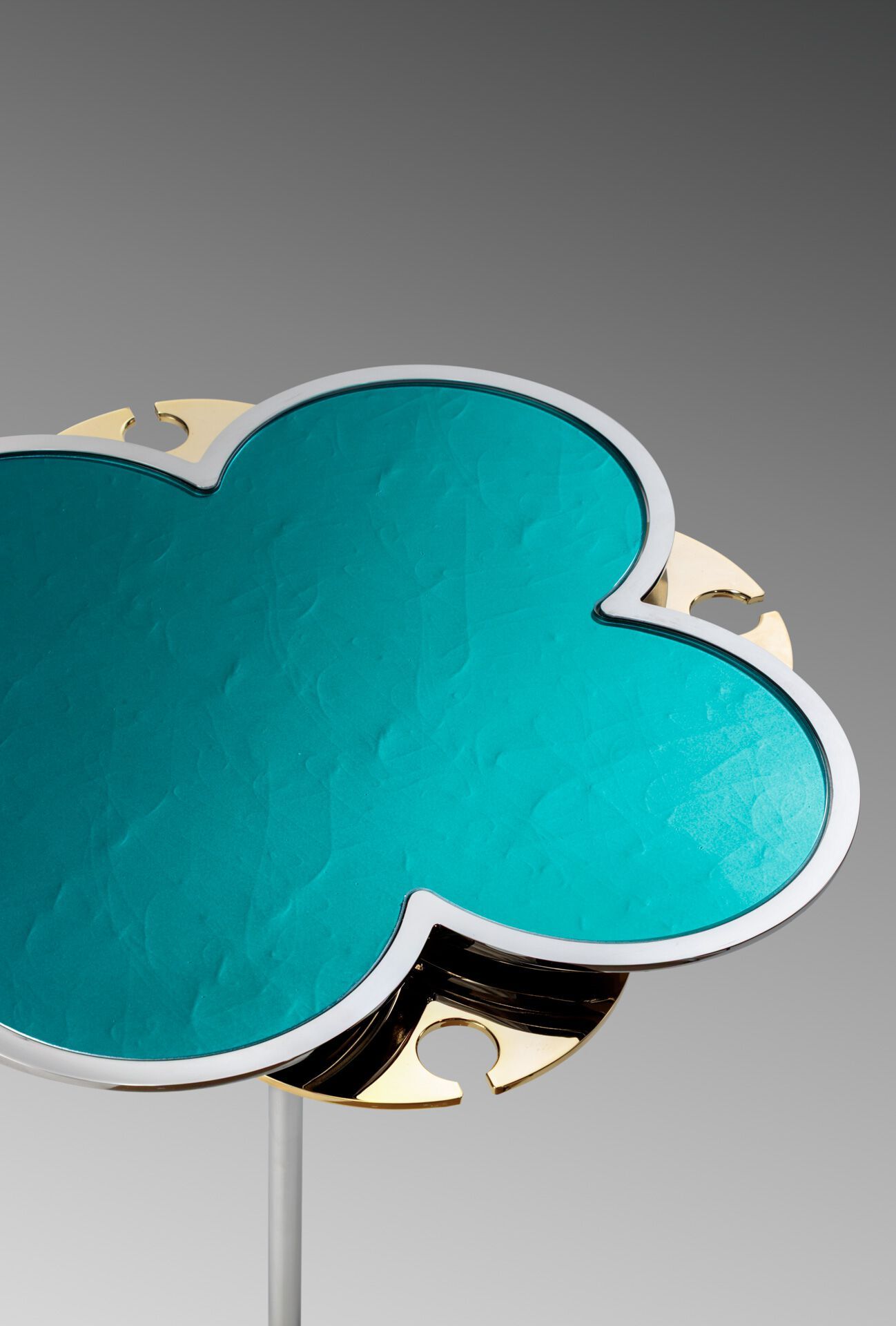 Хромированный металлический журнальный столик REFLEX FIORE 40&55 ARCH-00003907 - Вид №7