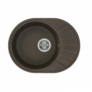 1A711232CS280 Мойка кухонная прямоугольная AQUATON ЧЕЗАНА