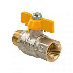 S.278.05 (S.1228.05) Кран шаровой ENOLGAS TOP-GAS c ручкой «бабочка» и внутренней/наружной резьбой Valtec 3/4"