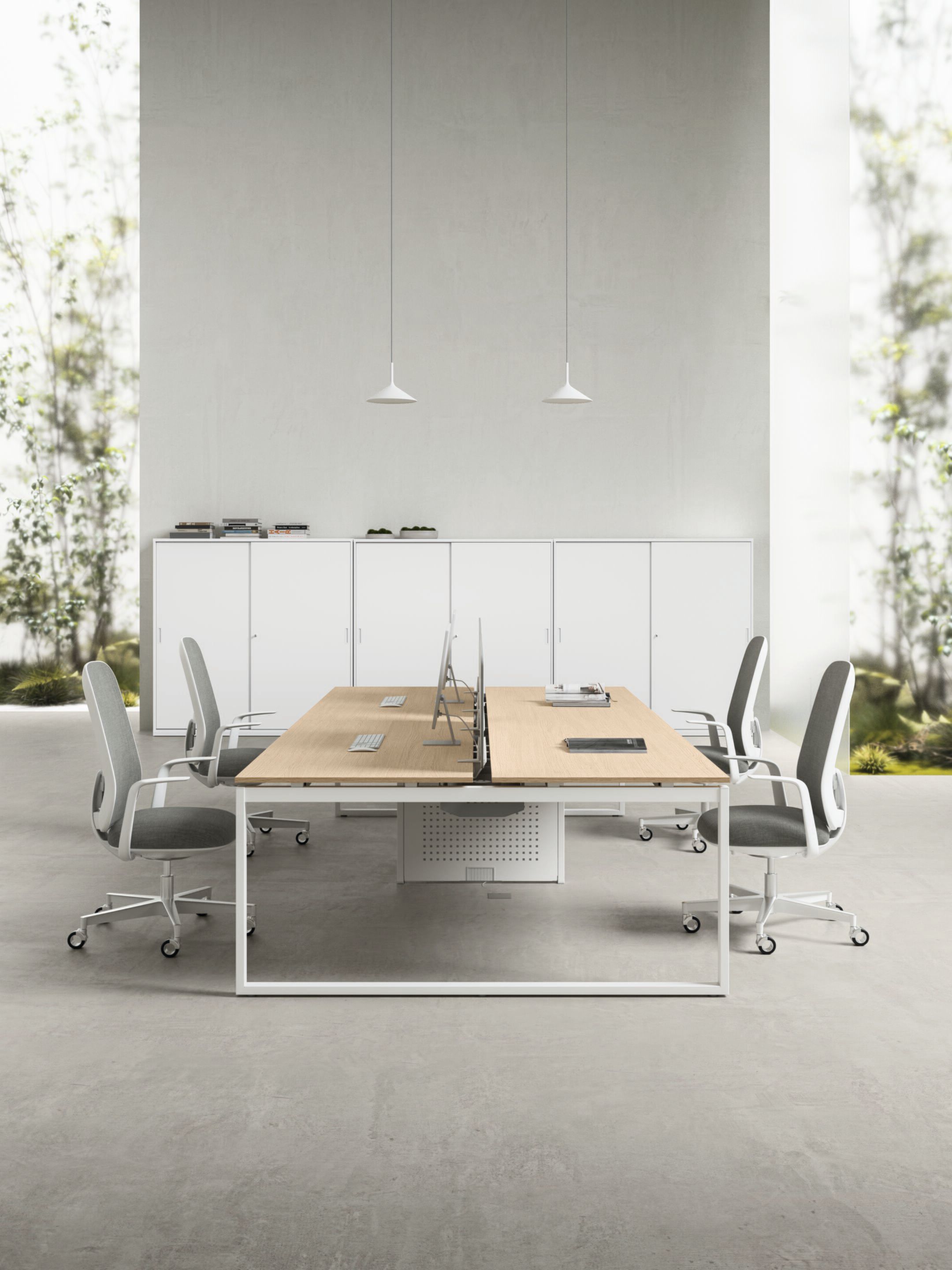 Секционный стол из меламина и металла DVO DV802 ARCH-00099579 - Вид №5