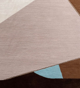 Прямоугольный ковер ручной работы