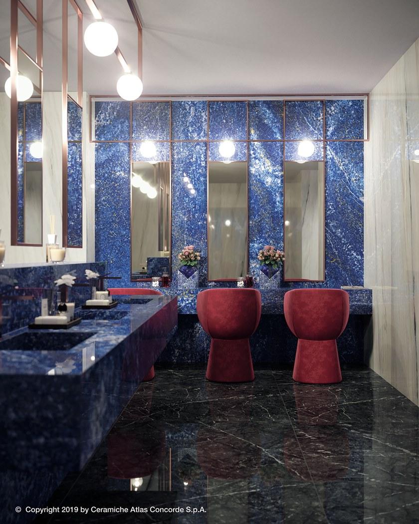 Atlas Concorde Белая плитка для стен с эффектом мрамора Marvel dream sun-id-1460935 - Вид №54