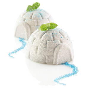 26.201.87.0063 Форма для приготовления пирожных igloo силиконовая Silikomart