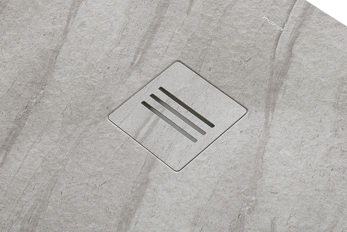 MCBATH Mirage 120x100 Травертин прямоугольный серый sun-id-1959794 - Вид №2