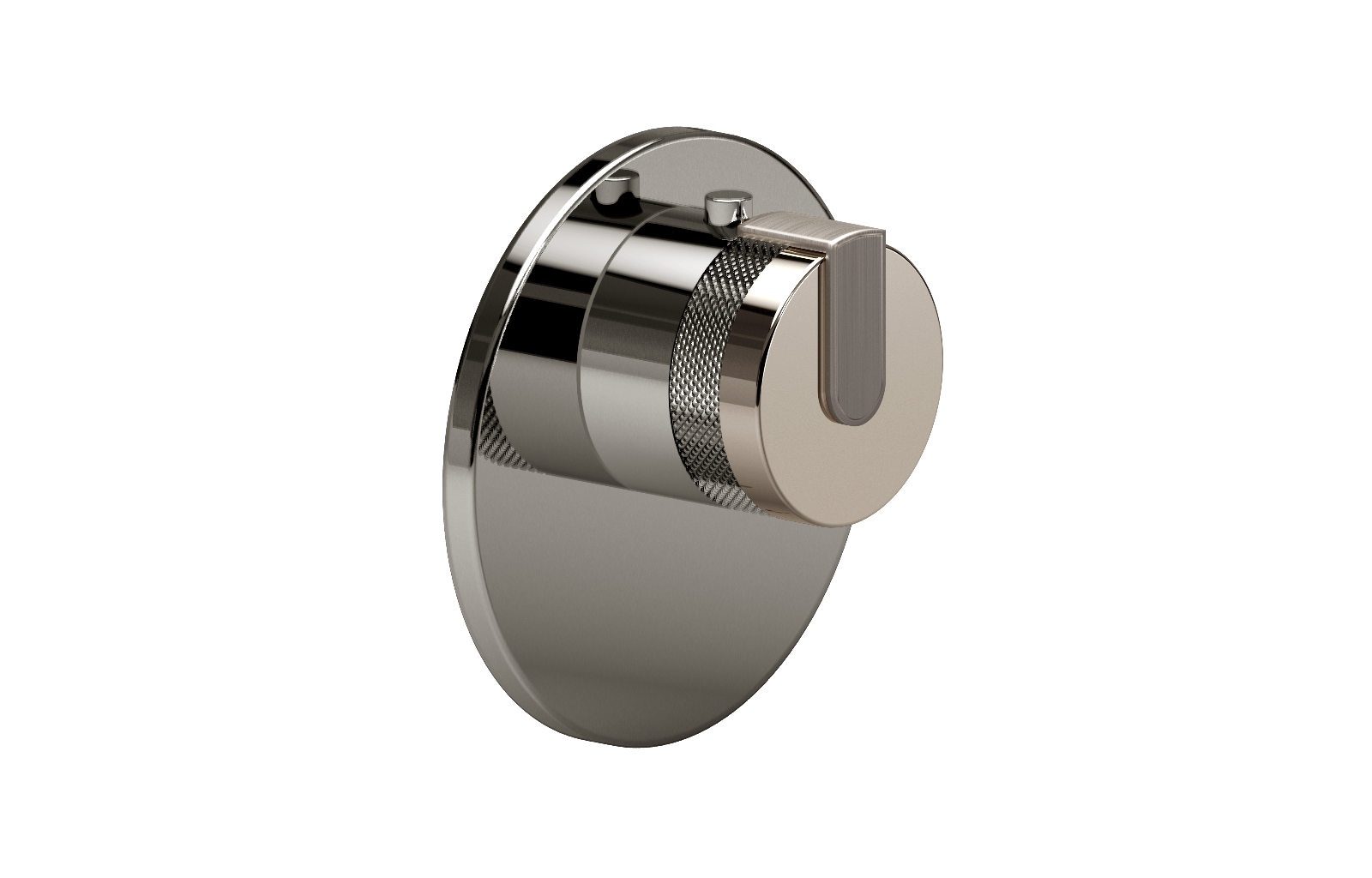 E-8027-R1PNE-L1BNi-PC-T Термостатический переключатель 3/4-Внешняя часть GRAFF MOD+