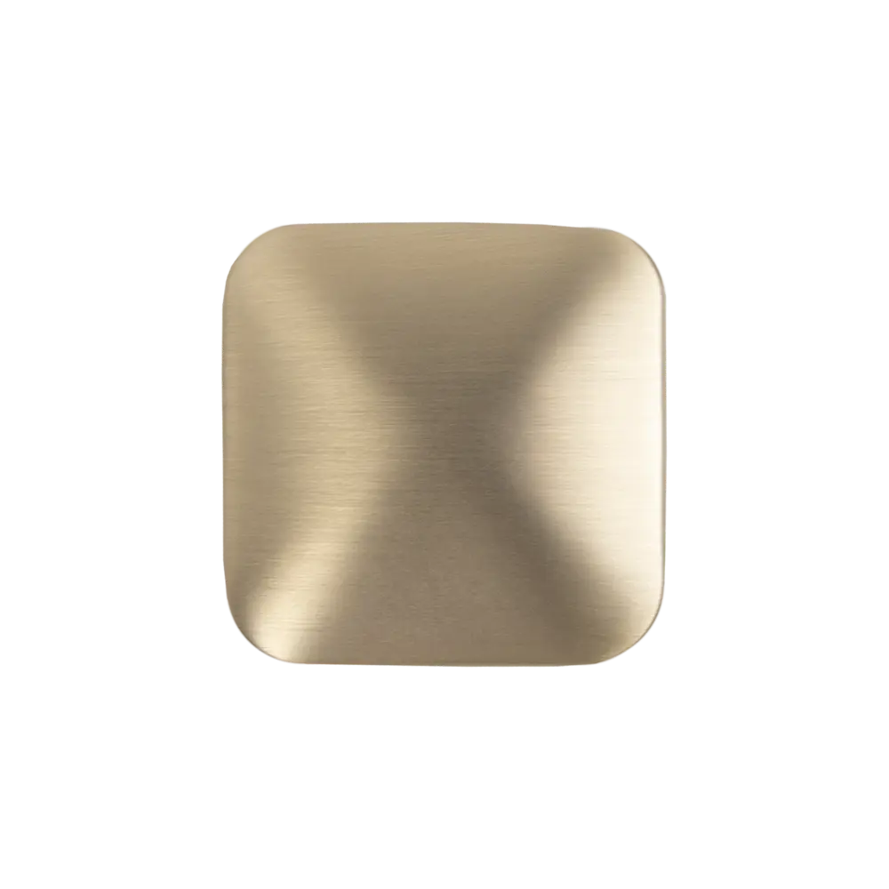 Мебельная ручка-кнопка KONSENSA Тея 2.9x2.75x2.9 мм золотая STLM-2064754 - Вид №3