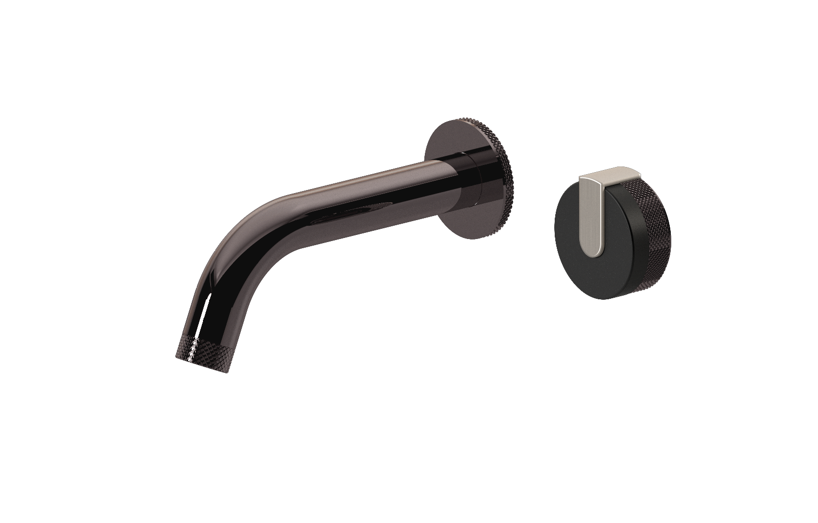 E-11535-R1MBK-L1BNi-OX Настенный прогрессивный смеситель скрытого монтажа для раковины GRAFF MOD+