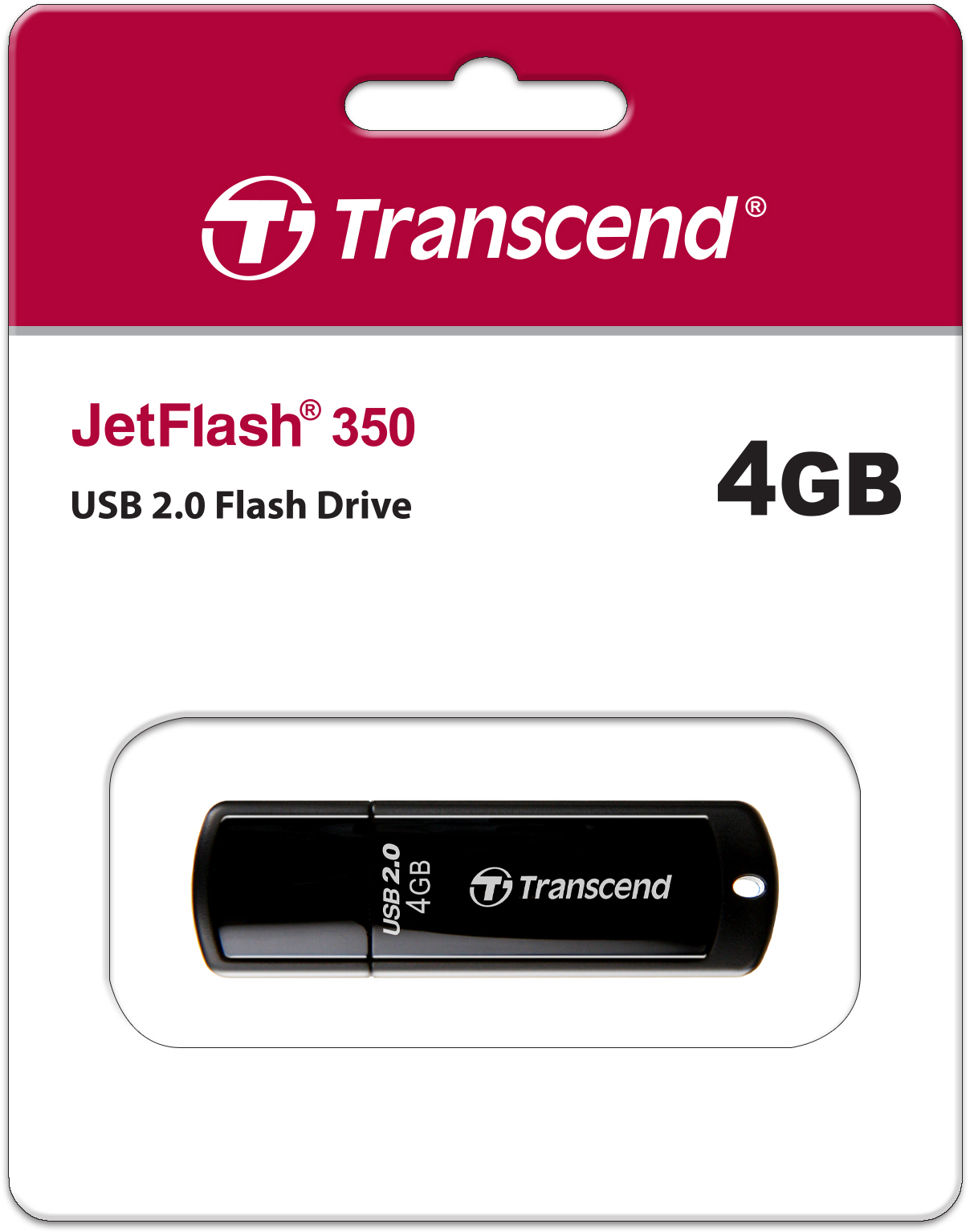 TS4GJF350 4gb jetflash 350 (black) usb 2.0 Transcend Santreyd  - Вид №3