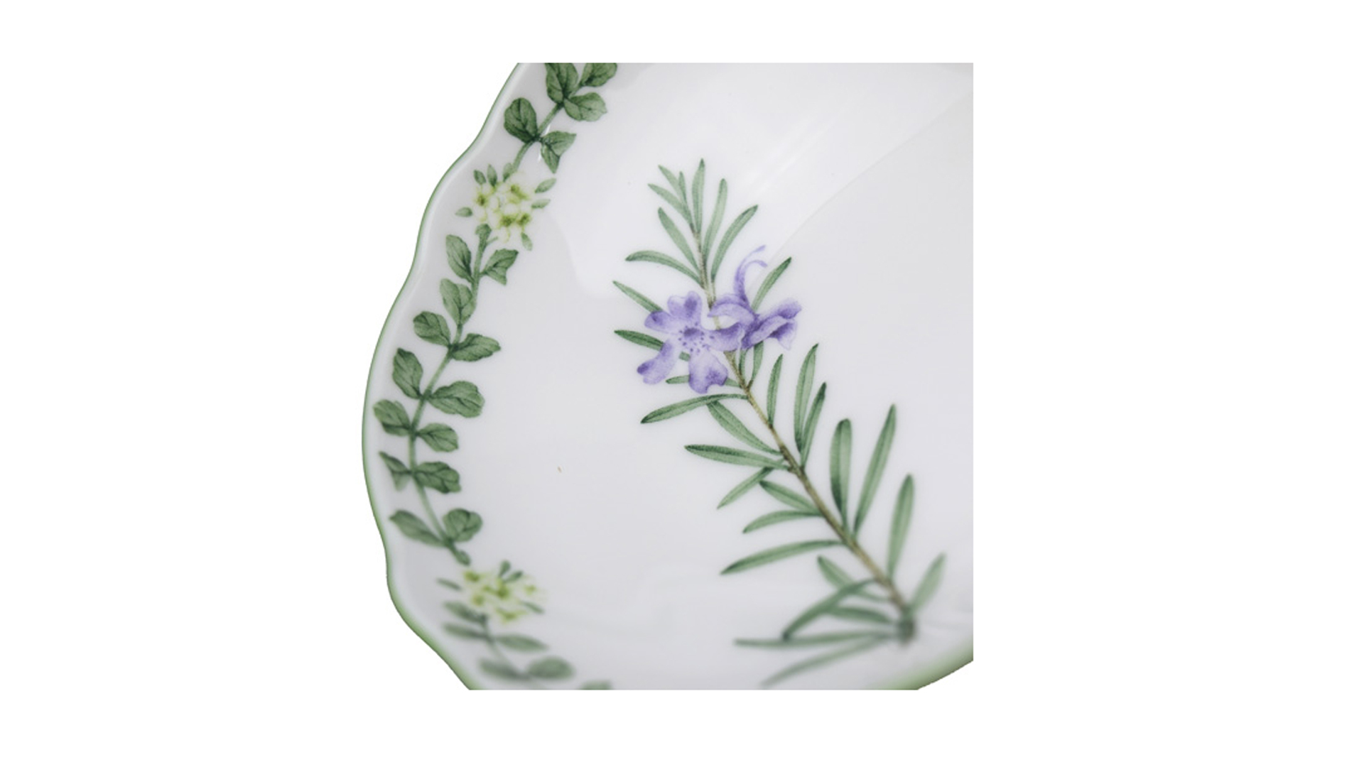 10613849 Noritake Чаша для десерта Noritake "Английские травы" 14,5см Фарфор костяной  - Вид №2