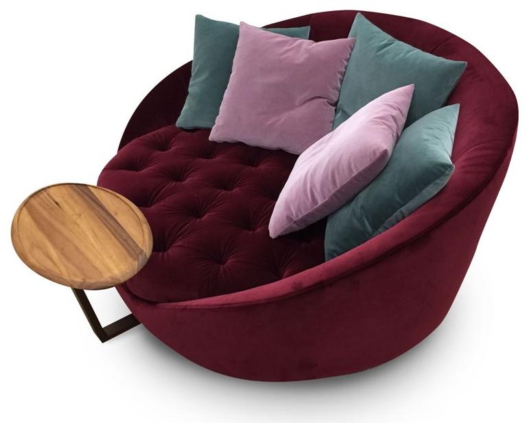 ALBEDO Тафтинговый диван из ткани sun-id-1408253 - Вид №2