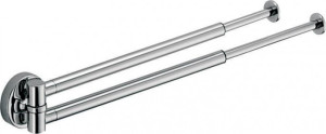 W4914 Полотенцедержатель 2-ой 28/41 см COLOMBO PLUS