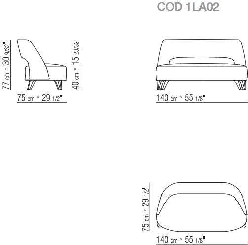 Flexform Диван Ermione sun-id-1454641 - Вид №1