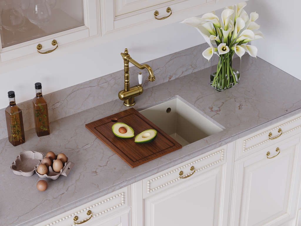 Кухонная мойка Tedori 54-U CH OMOIKIRI 4993993 - Вид №4