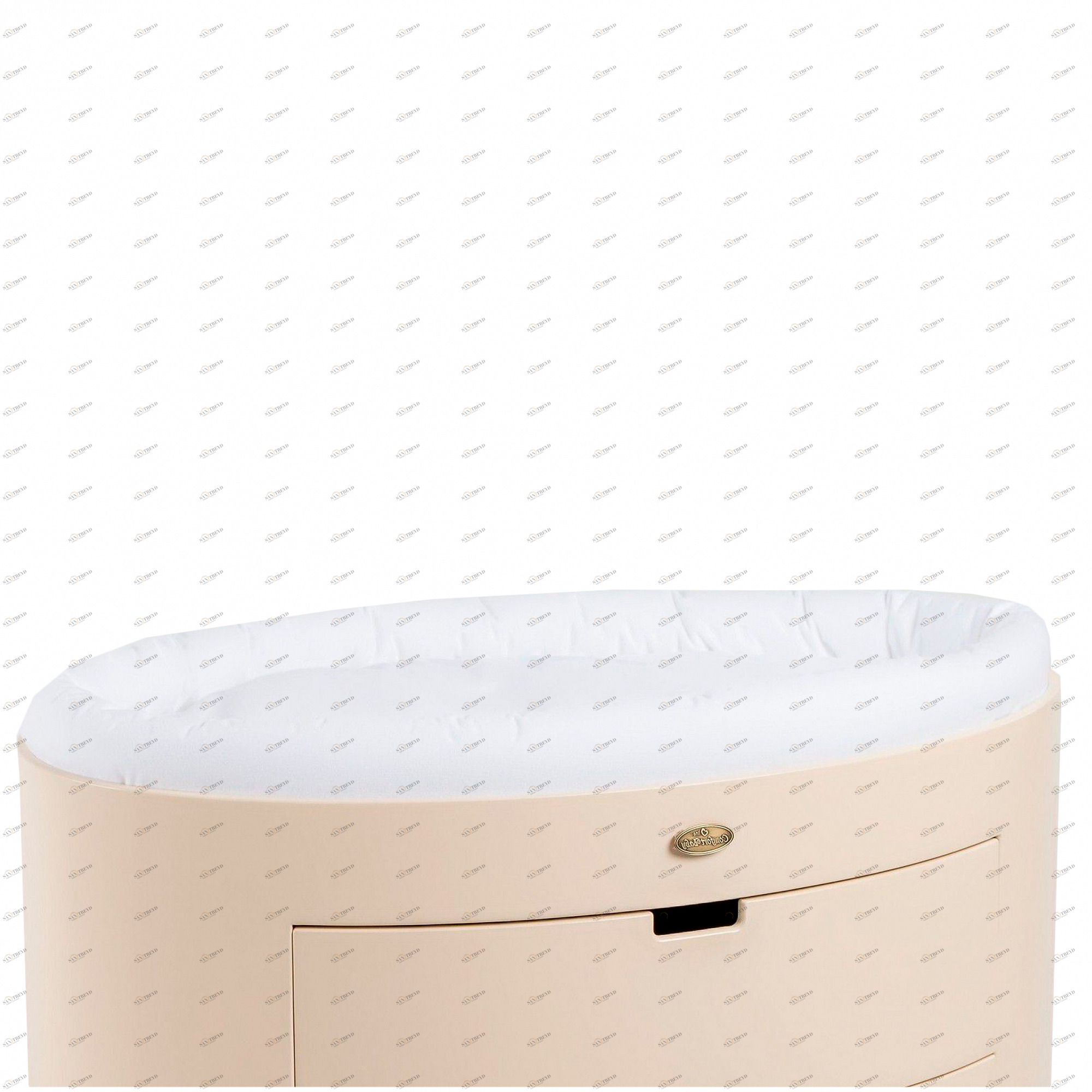 Мягкая поверхность для пеленания для комода 2 в 1 COMFORTBABY  351300 Белый Santreyd 