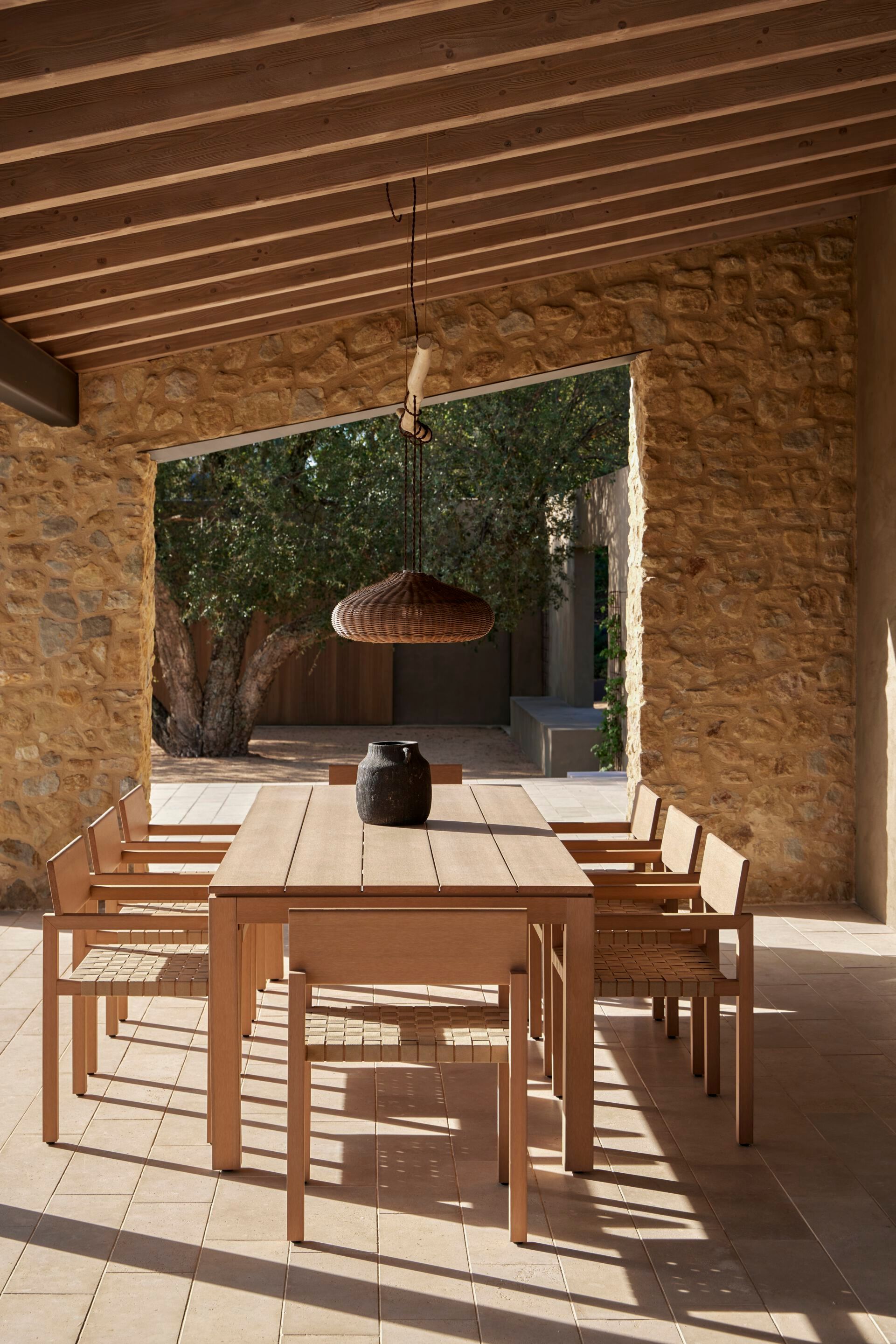 Прямоугольный садовый стол в TechTeak POINT Kubik ARCH-00022378 - Вид №5