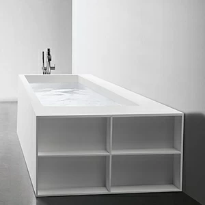 Ванна пристенная BIBLIO43-3 Antonio Lupi BIBLIO L=200 см