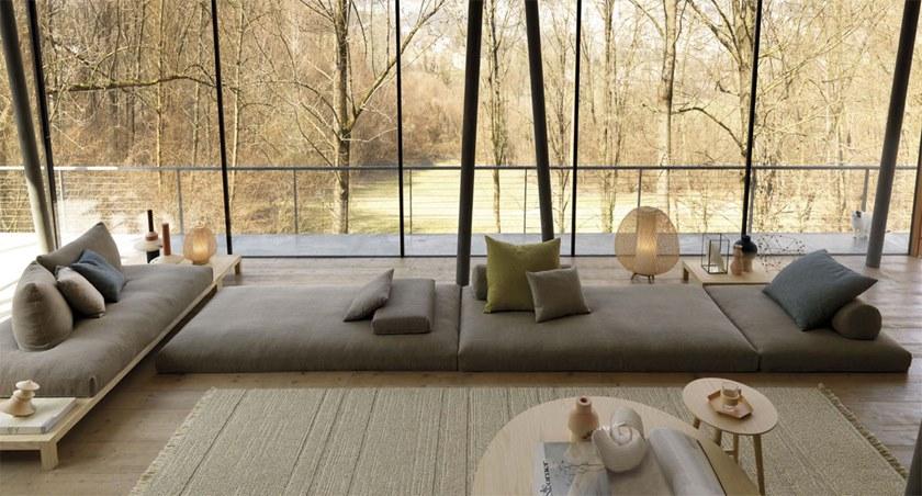 Désirée divani Секционный модульный диван из ткани sun-id-1365485 - Вид №2