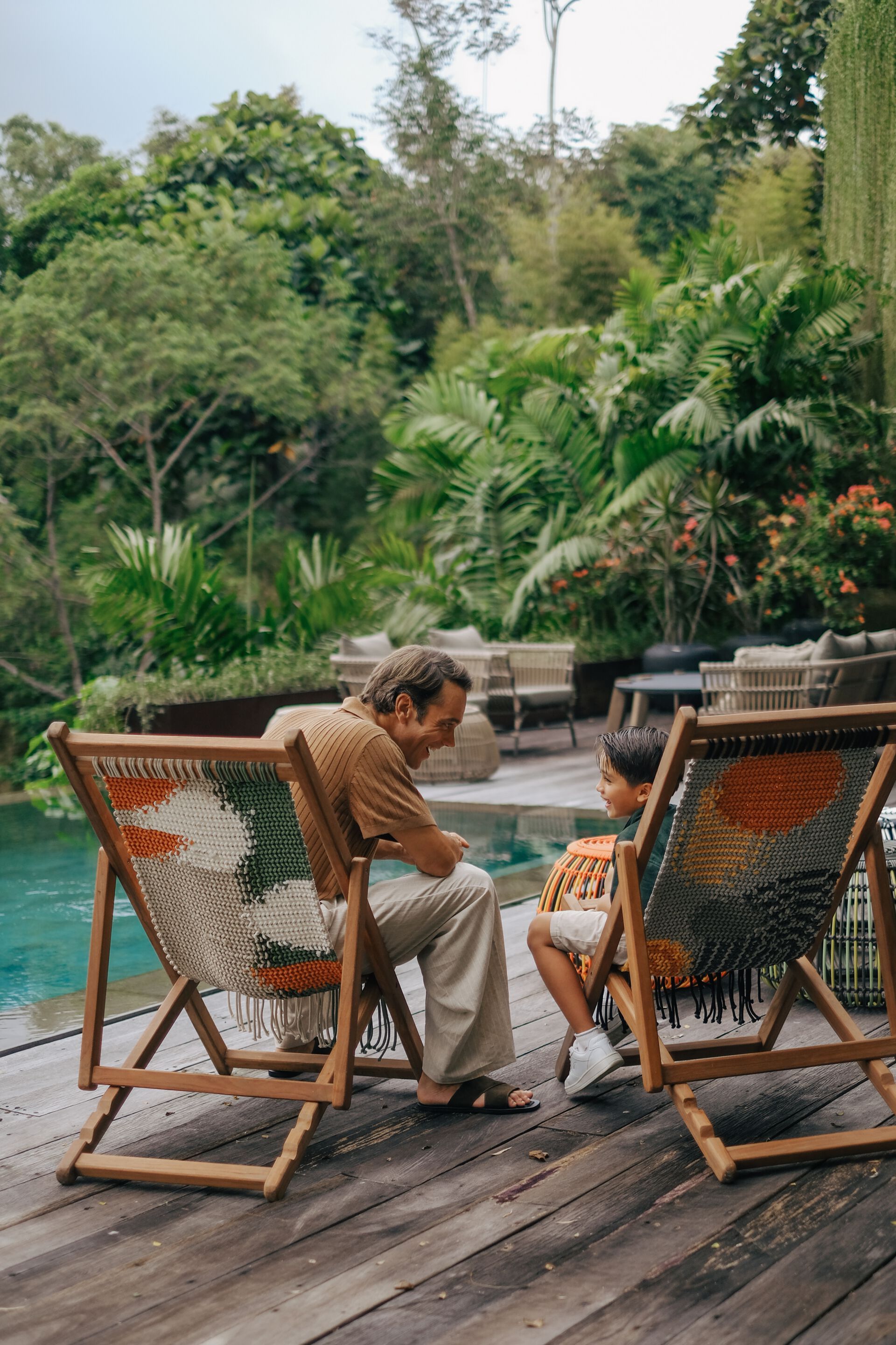 Кресло для отдыха из тикового дерева и веревки cbdesign Виареджо ARCH-00142467 - Вид №48