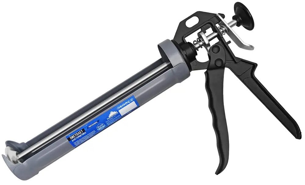 Пистолет для герметика VERTEXTOOLS 9014 скелетный металлический 84657063