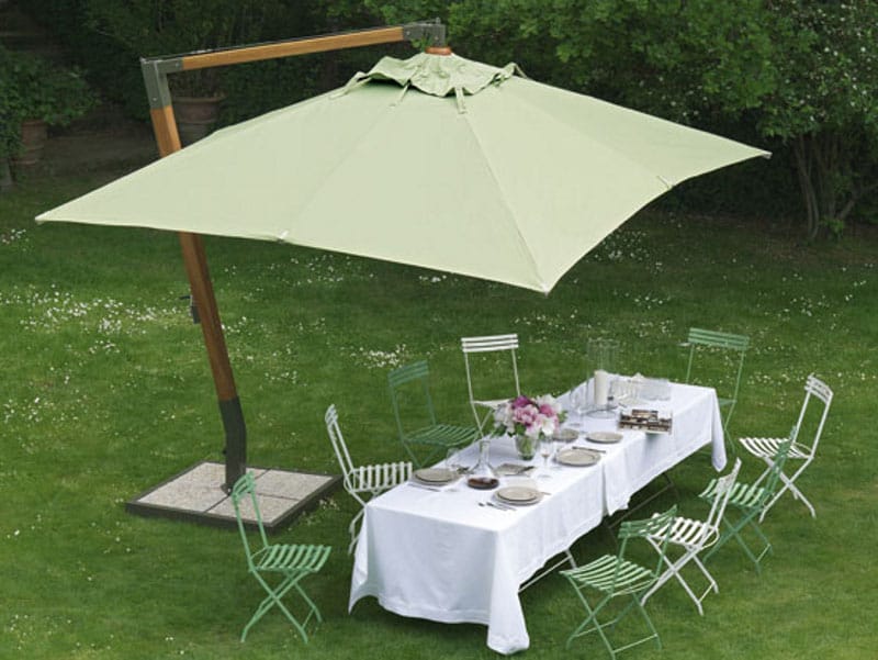 Прямоугольный зонтик с боковым полюсом Ethimo Holiday ARCH-00044749