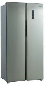 9174201 Холодильник Side by Side   Бирюса SBS 400 I серый