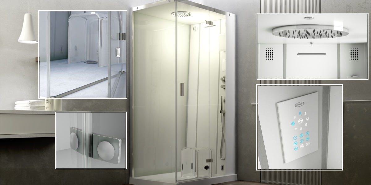 Паровая кабина Cloud 120 Home Spa 9448-306A Dx Jacuzzi 9448306ADX - Вид №1