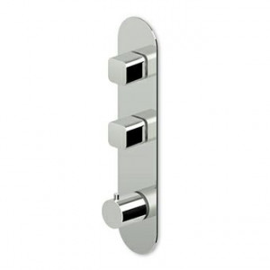 ZBR664 - R97821 Термостатический смеситель для душа скрытого монтажа 1/2 '' с двумя запорными кранами. Zucchetti Brim