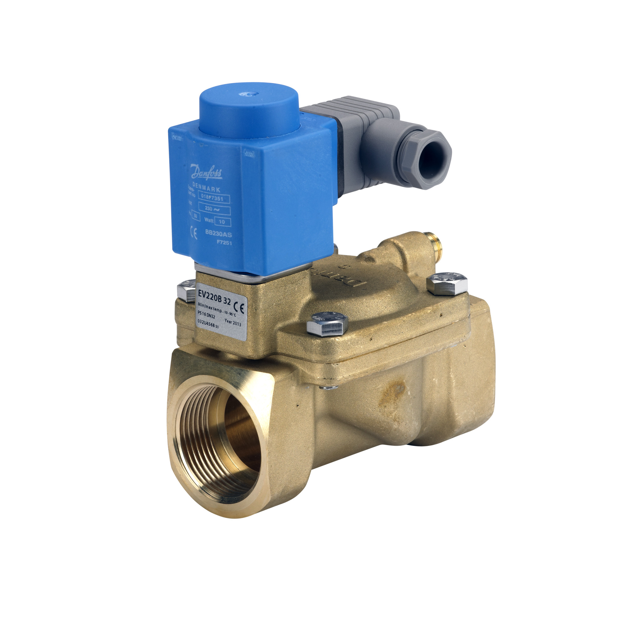 Danfoss EV220B — двухходовые электромагнитные клапаны для общей промышленности Клапан электромагнитный EV220B 032U7152  - Вид №43