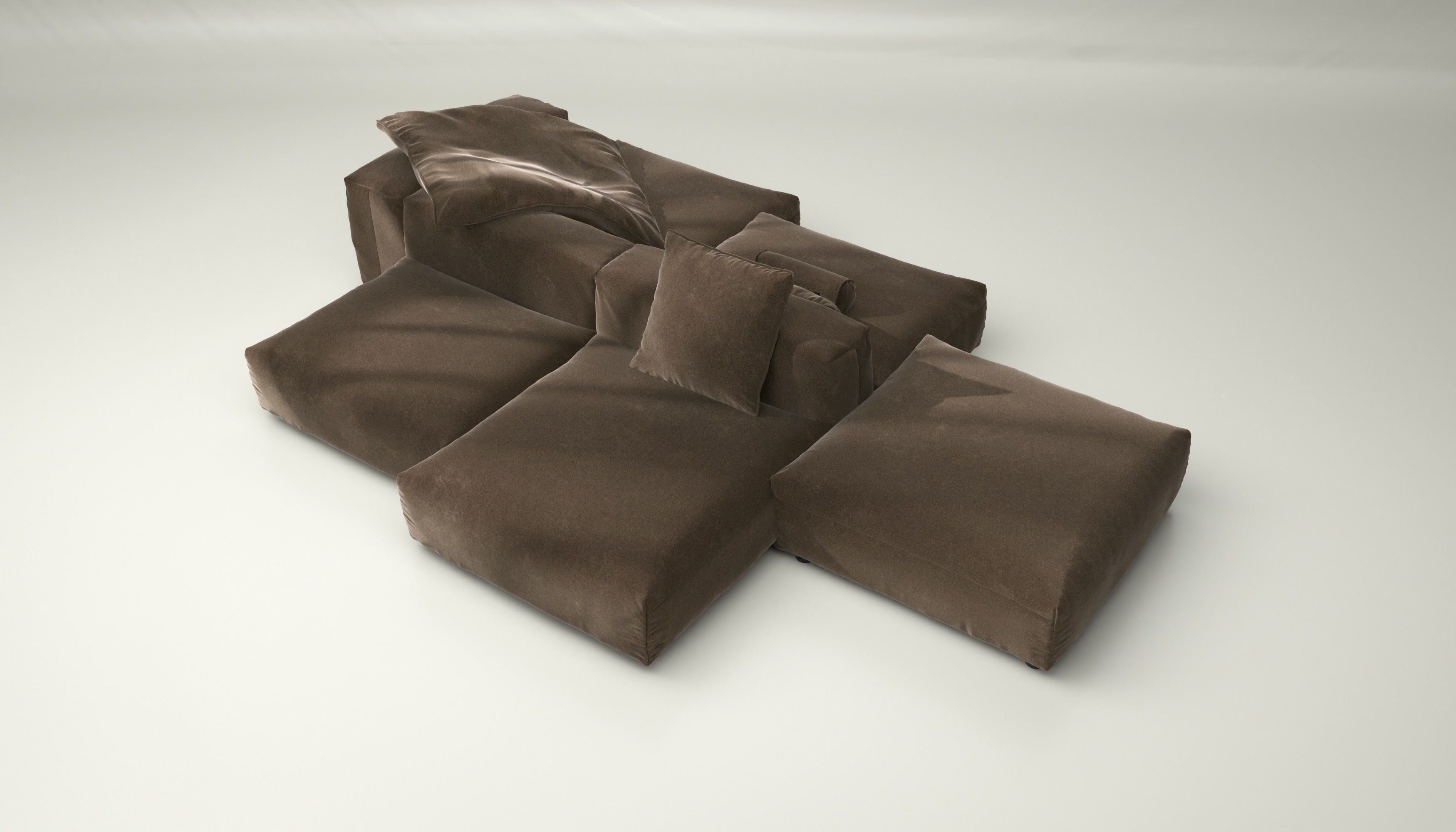 Двухсторонний модульный диван vetsak Suave ARCH-00024041 - Вид №5