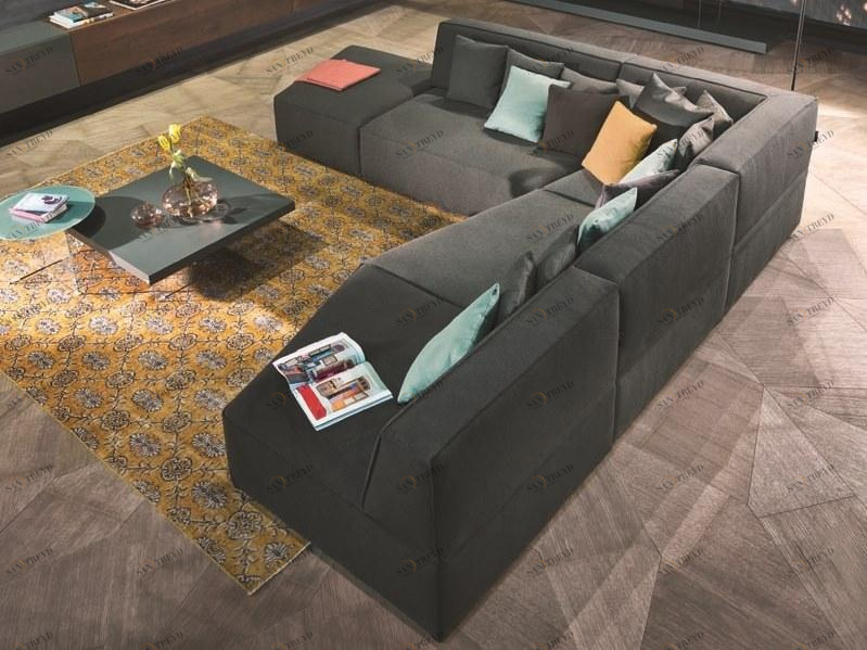 Lago Модульный угловой диван из ткани Slide sun-id-1423802