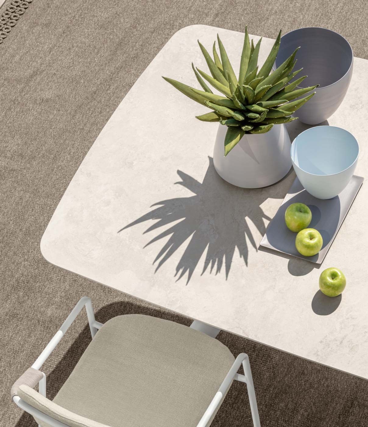 Тканевый садовый стул с подлокотниками Talenti ARCH-00109053 - Вид №3