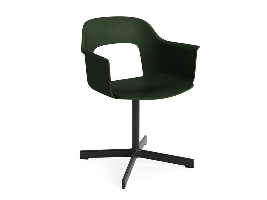 Вращающееся кресло из полипропилена с подлокотниками Hay макет ARCH-00133806 - Вид №25