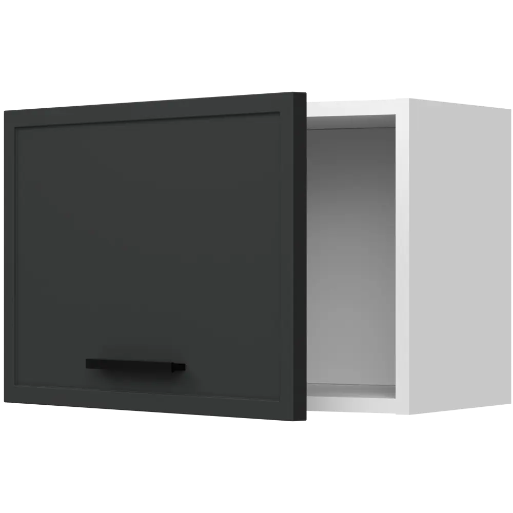 Навесной шкаф Hepo 50x33.8x29 см KONSENSA ЛДСП цвет серый Неро STLM-2197369 - Вид №2