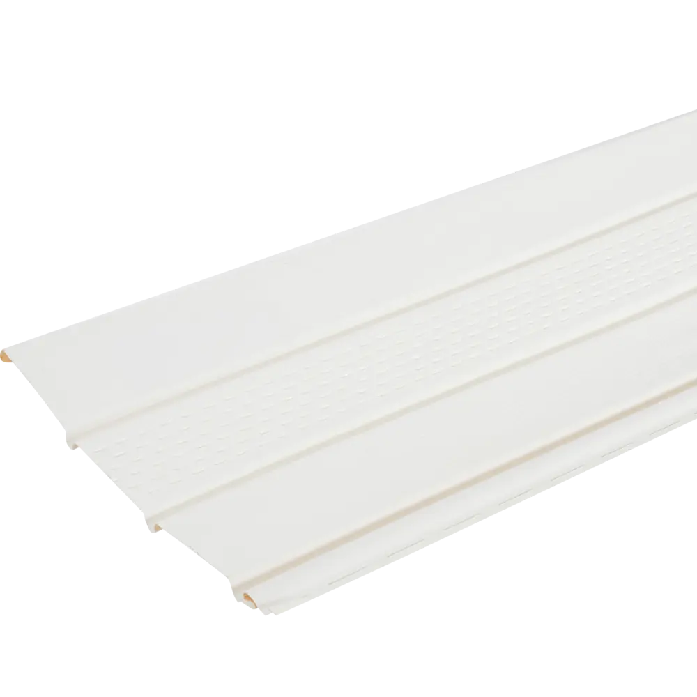 Софит ПВХ MONLID корабельный брус 3 м белый 0.61 м² STLM-2194264