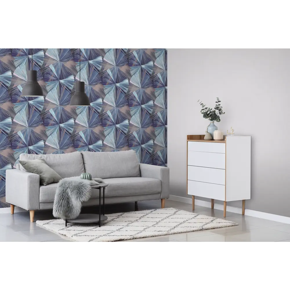 Victoria Stenova Chance - серые флизелиновые обои для стильного интерьера 89400074 STLM-1571272 - Вид №5