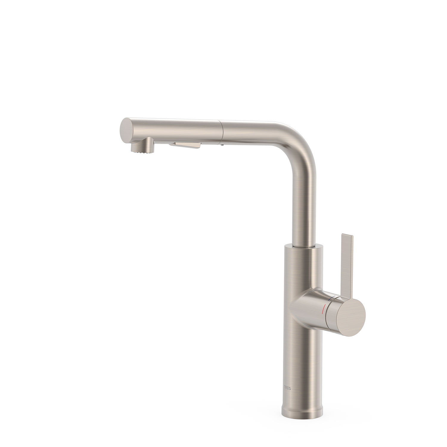 КУХОННЫЙ однорычажный смеситель со съемным носиком и 2 видами струи для кухни-23043803AC TRES Kitchen