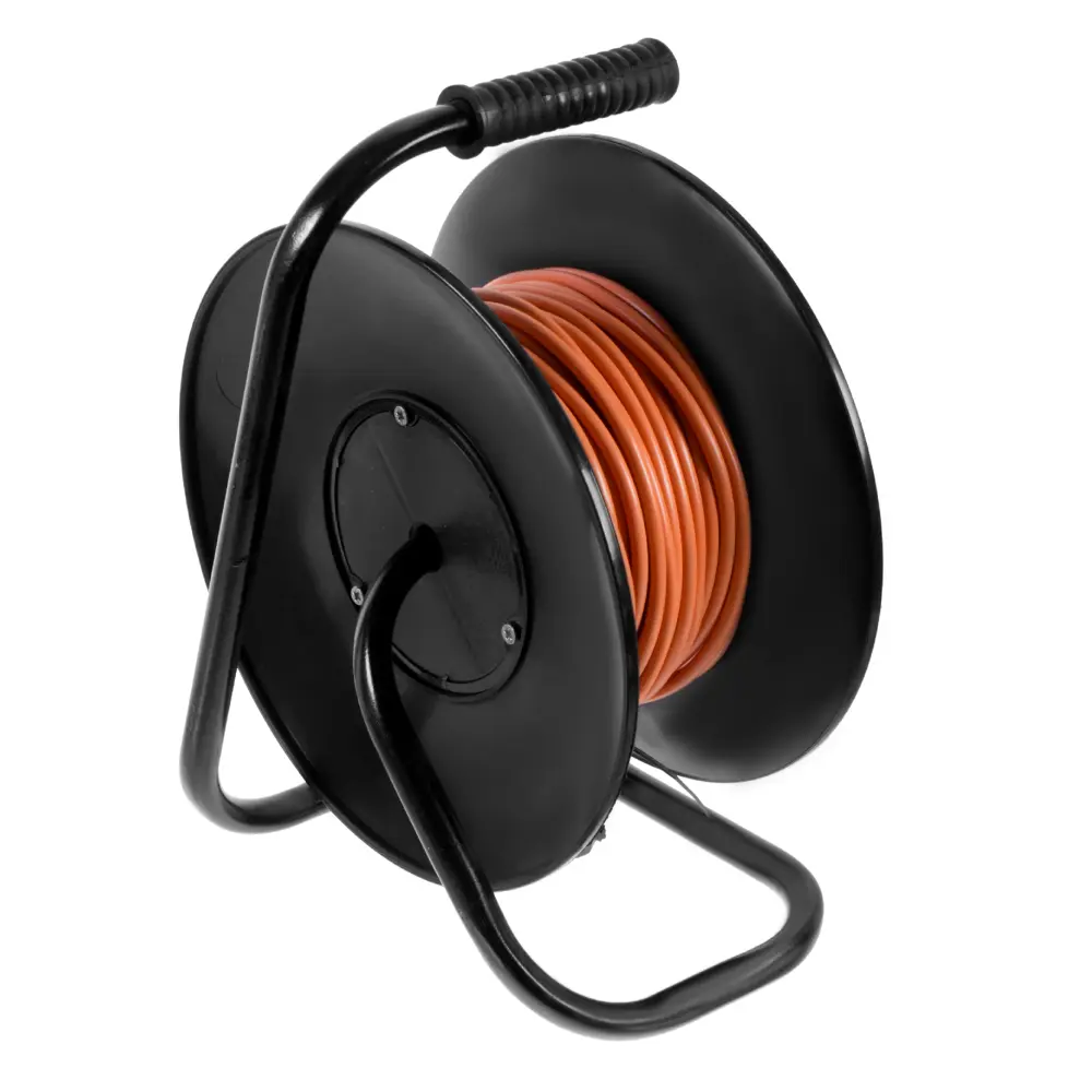 Удлинитель без заземления на катушке 4 розетки, 2x0.75 мм2, 25 м Santreyd STLM-2036101 - Вид №1