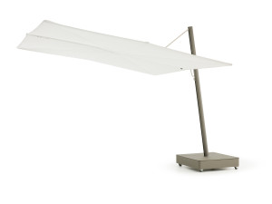 Алюминиевый зонтик с порошковым покрытием с боковым полюсом