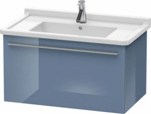XL605704747 X-Large Тумбочка подвесная Каменно-синий глянцевый лак