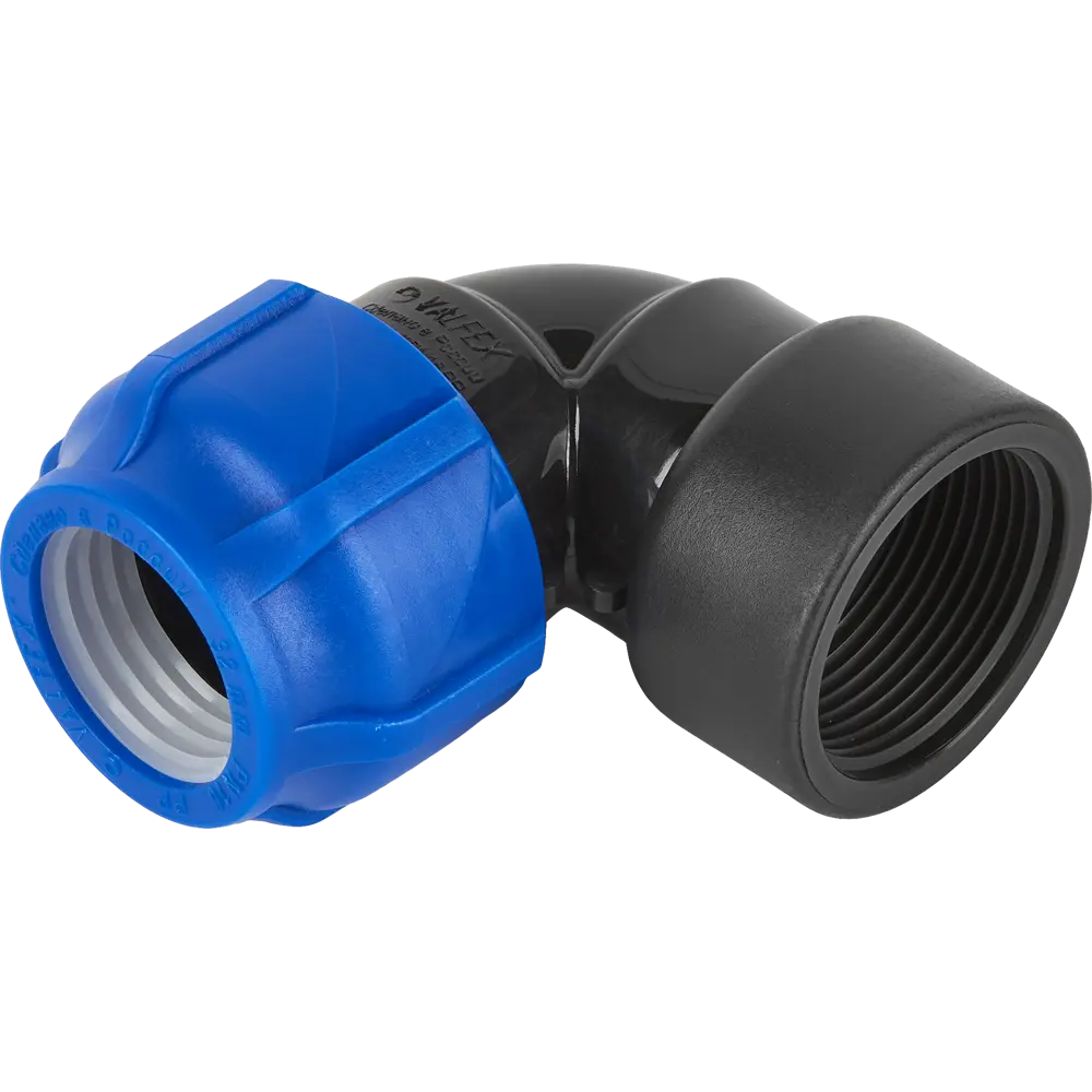 Отвод комбинированный 90° ПНД Valfex 1 1/4"x32 мм ВР STLM-2144710