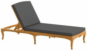 ASTELLO Садовая кушетка из тикового дерева Fleur de lys